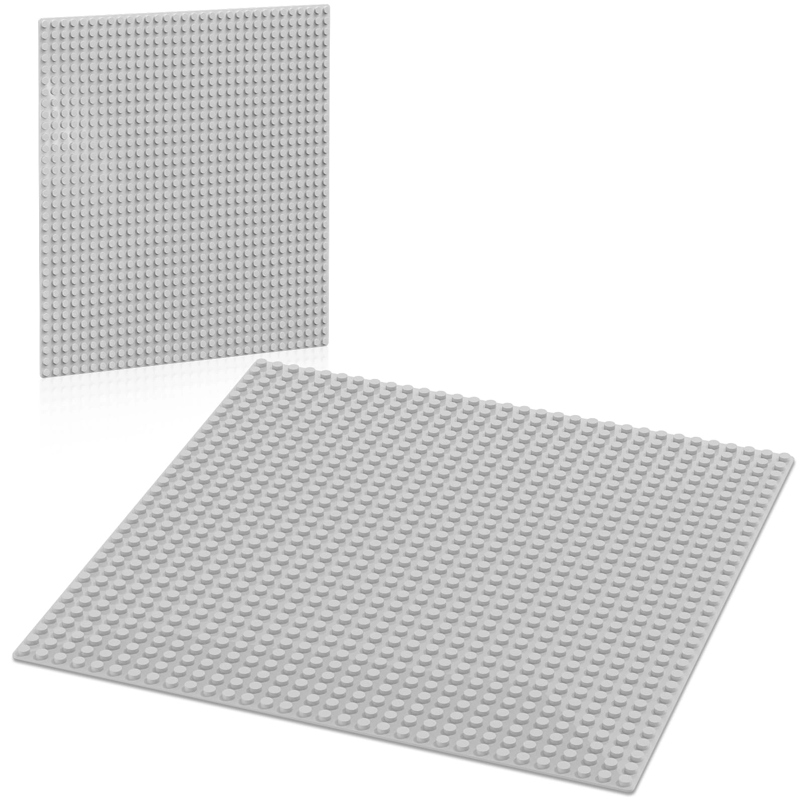 Pokiiulk Classic Baseplates - Plastic Architecture 25X25cm Pack of 2 32x32 Studs