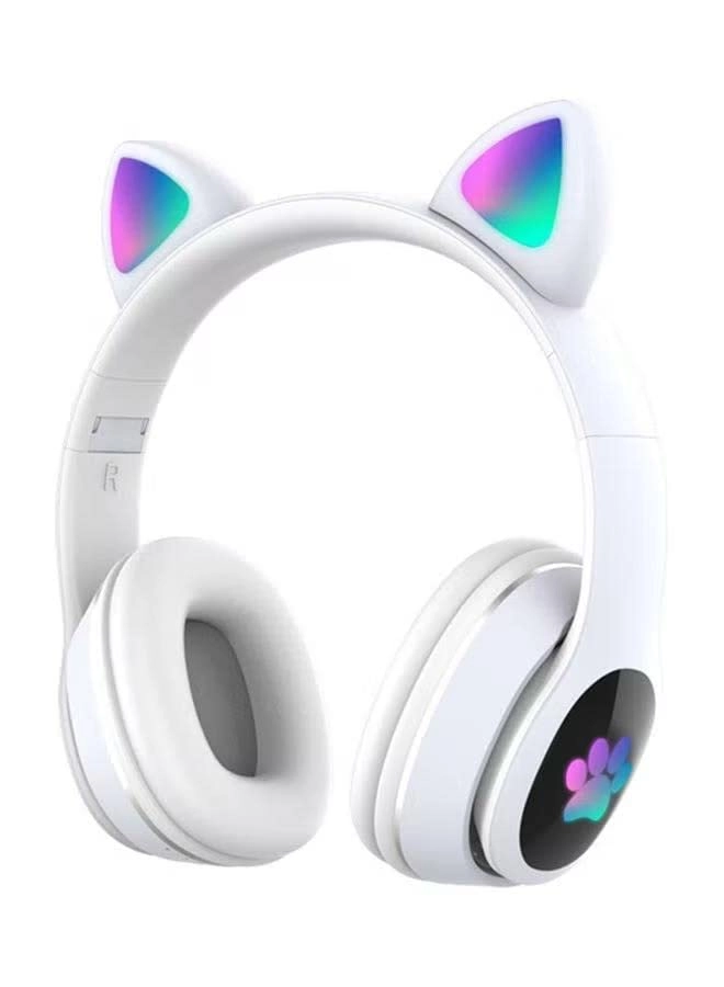 Glowing Cat Ear Headphones Wireless Headphone
