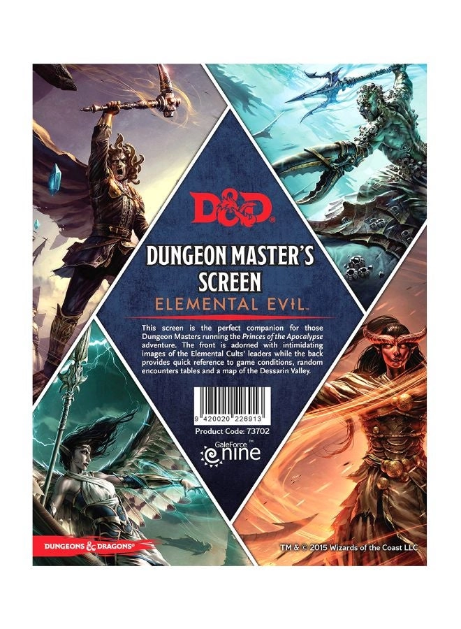 Gale Force Nine Dungeon Master Elemental Evil