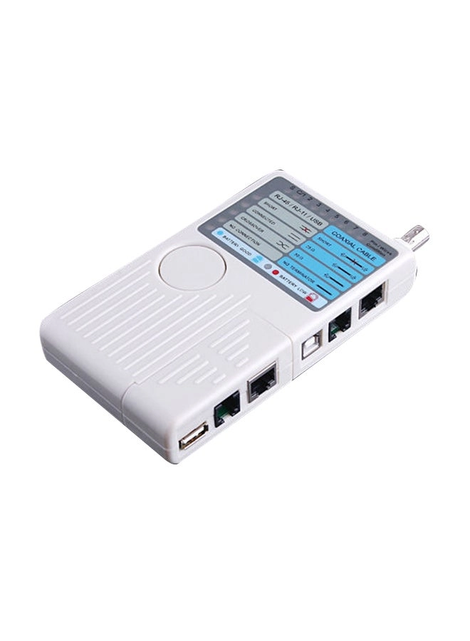 Cable Tester - RJ-45 RJ-11 USB BNC installed wiring
