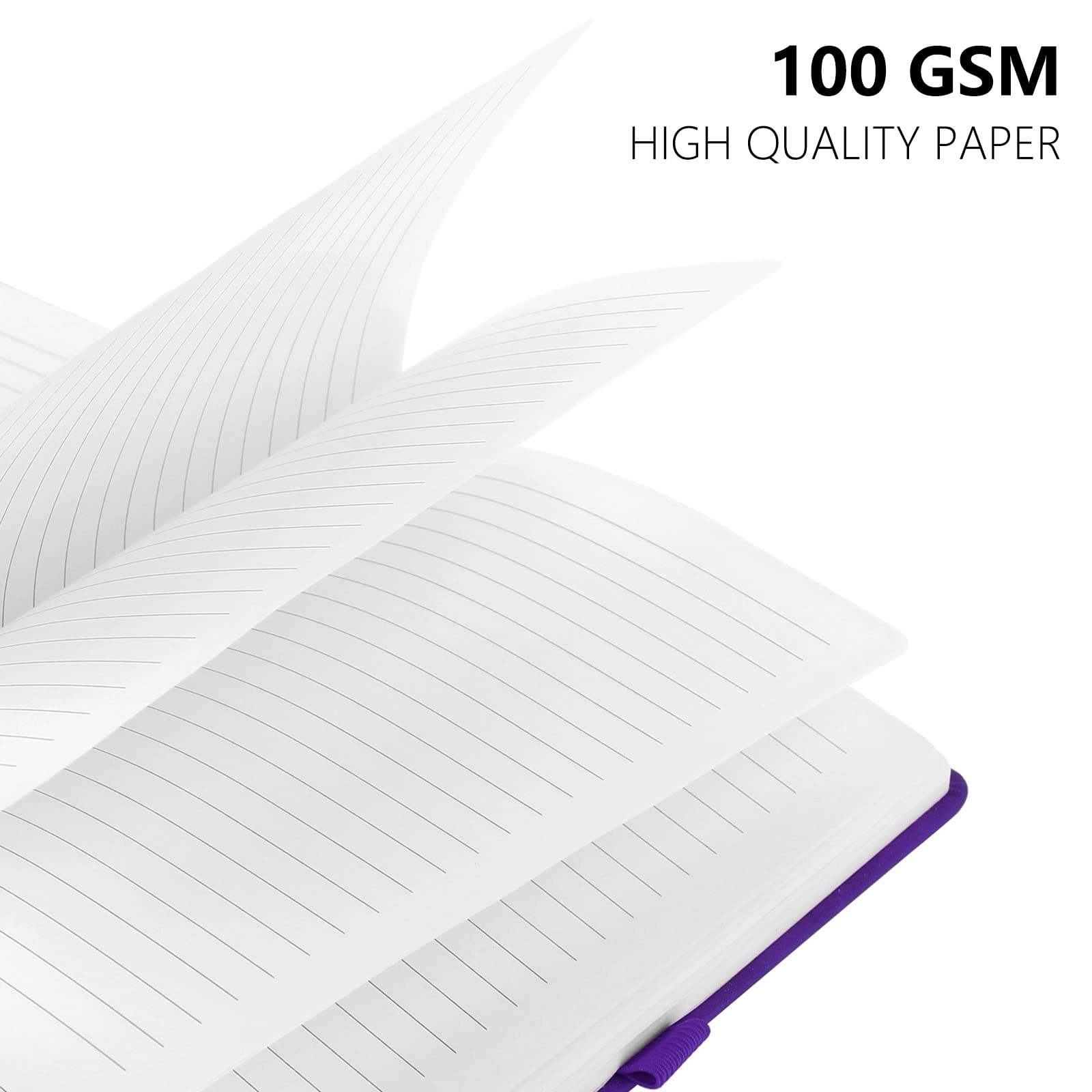 A5 Notebook A5 Hardcover - Lined 100 Sheets
