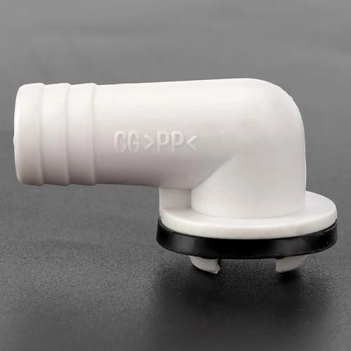 Drain Outlet Connector - ABS 4.7*2.5*2.8cm/1.9*1*1.1inch
