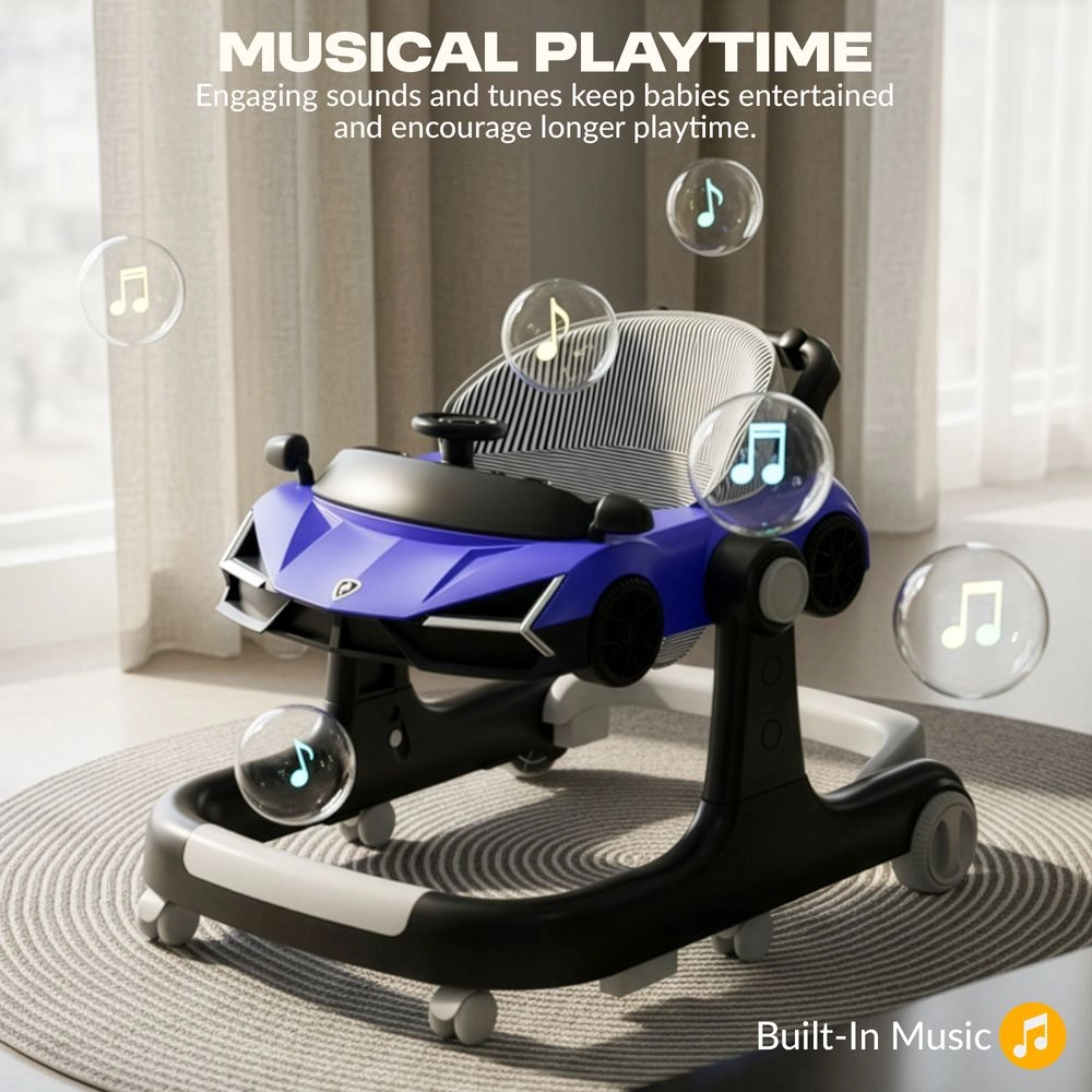 Lambo - 2-in-1 Baby Walker