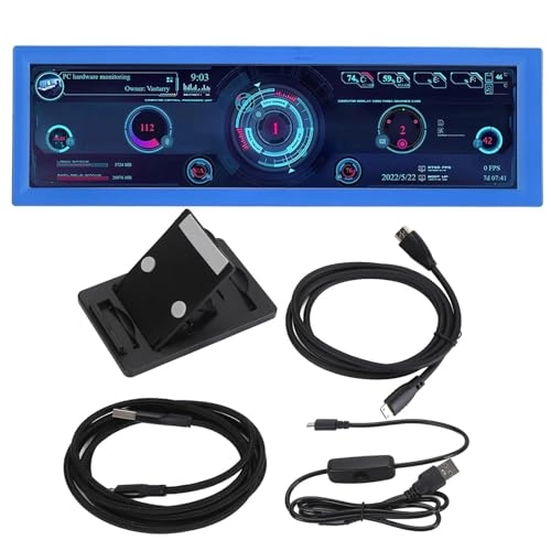 PC Temperature Display - 8.8 Inch 1920x480