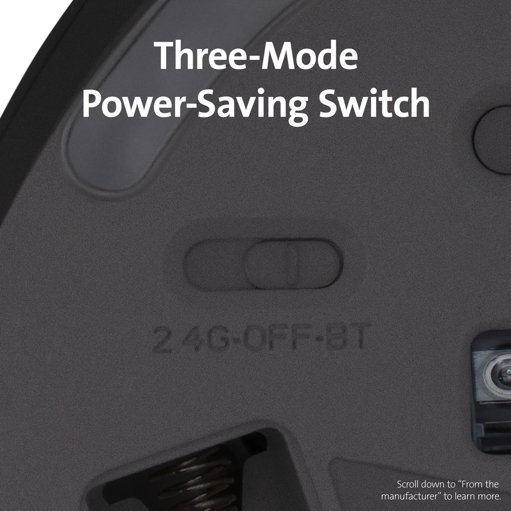 Pro Fit Ergo Vertical Mouse - Wireless