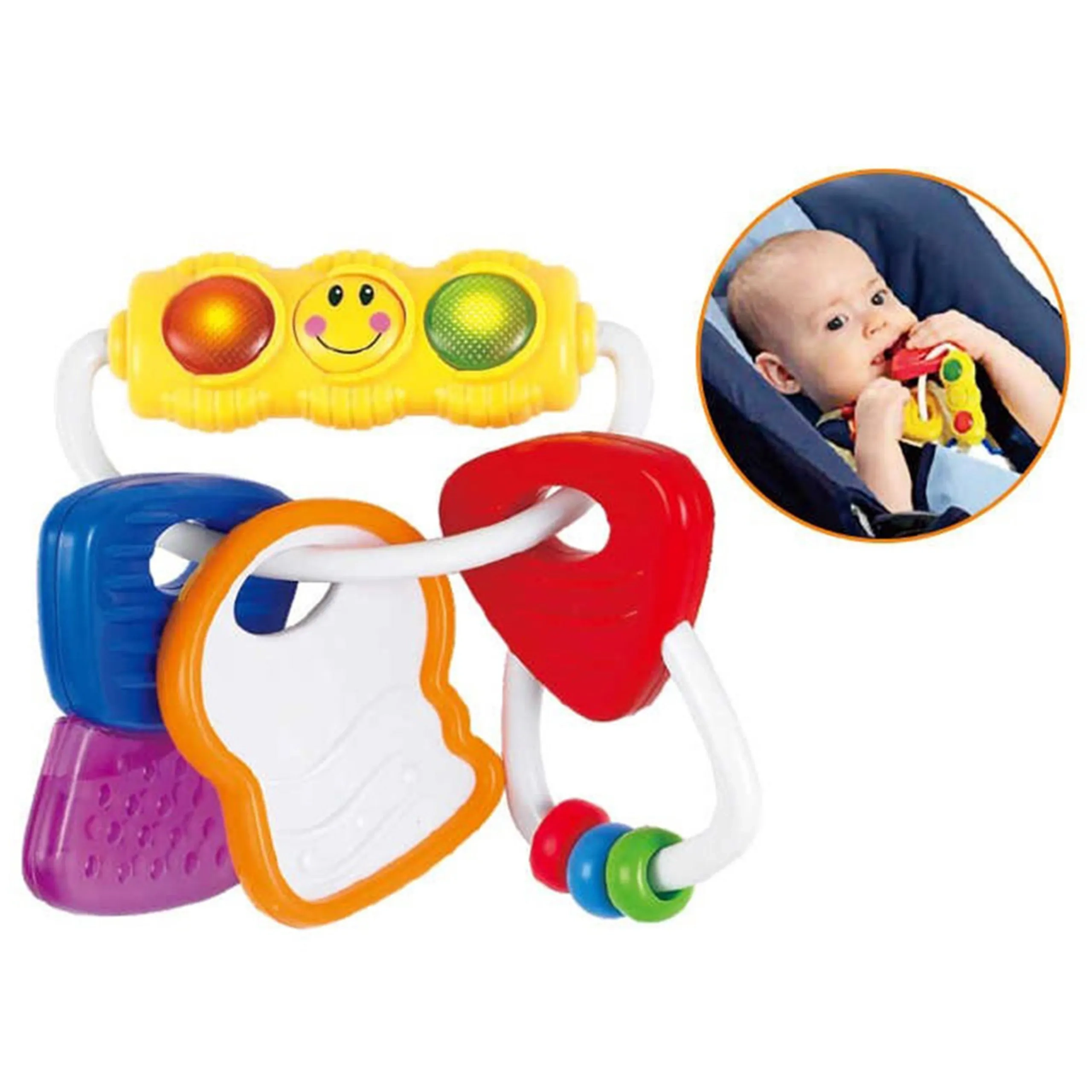 Baby Toy Rattle Teether - Suitable for 3 to 12 months