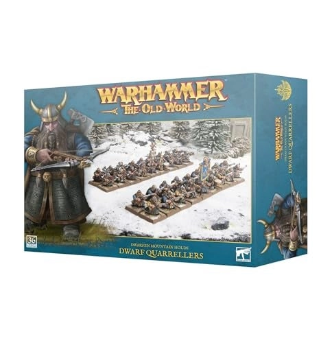Games Workshop Dwarf Quarrellers - Warhammer The Old World
