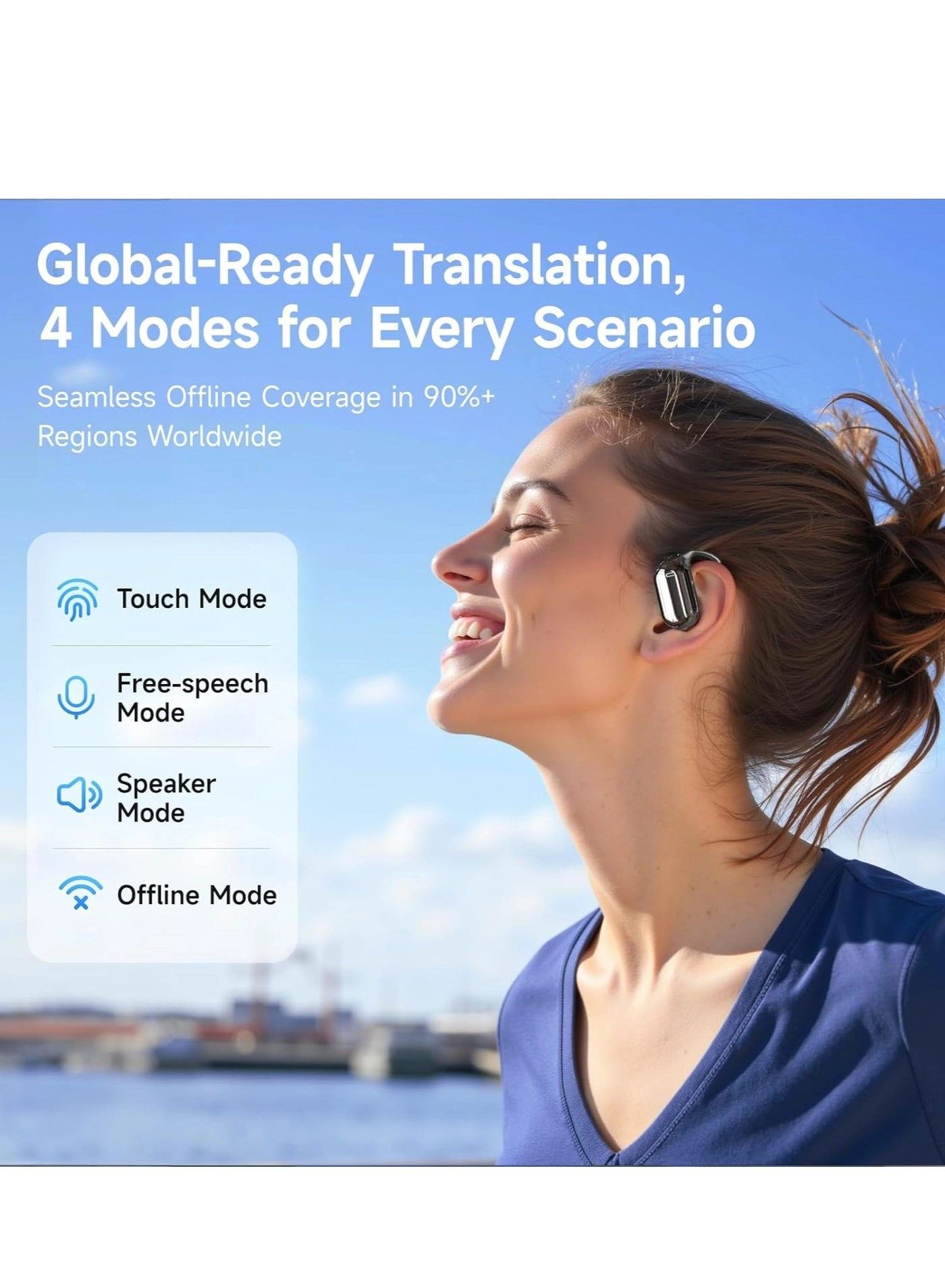 Open Ear Wireless Earbud