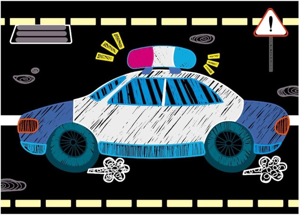 Mini Scratch Book Cars - 3+ years 15 pcs