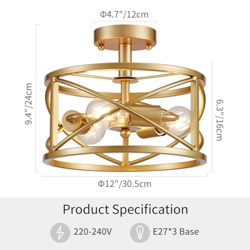 Crystal Leaf Chandelier