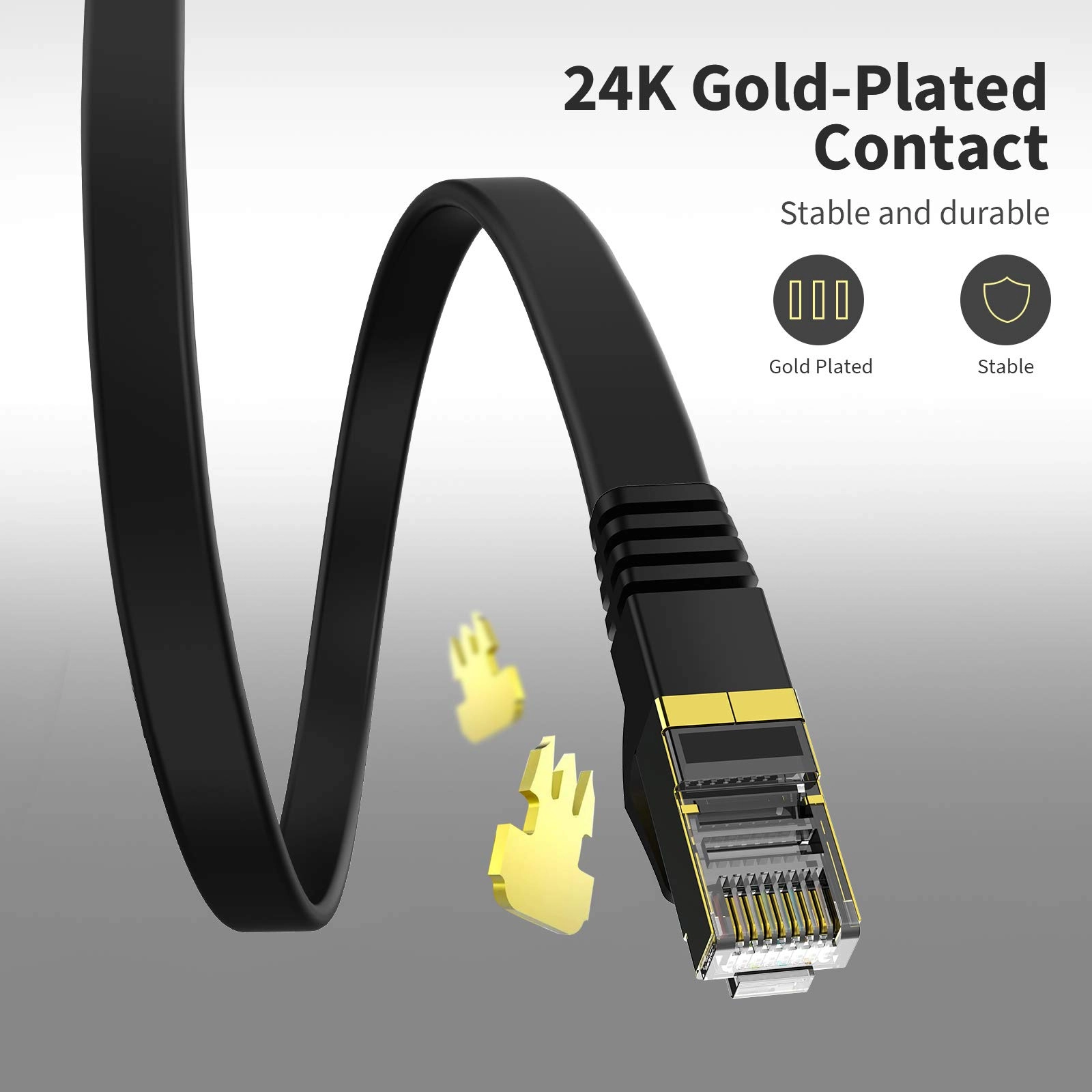 Cat7 Ethernet Cable - 50m/164ft