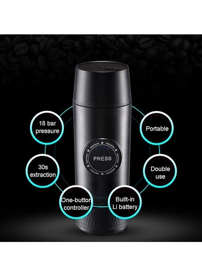 Mini Espresso Maker - ground coffee or capsules
