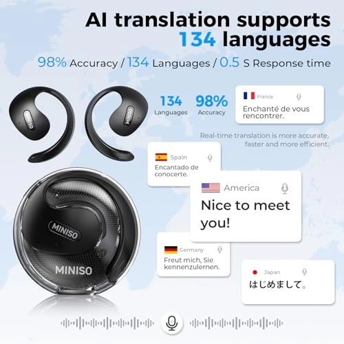 AI Translator Headphones - 150 Languages