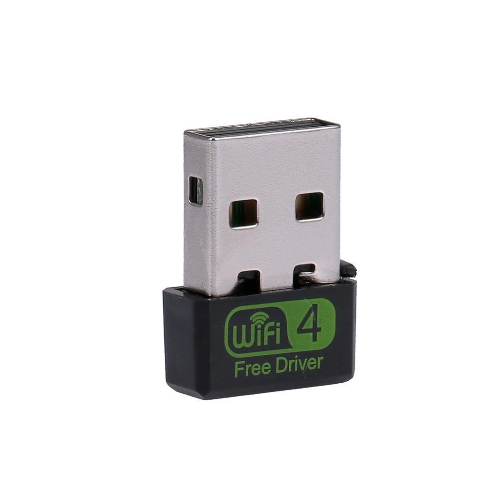 Mini USB WiFi Router Adapter - Black Plug and Play