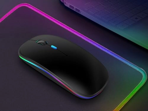 Wireless Optical Mouse - Bluetooth Radio Frequency Wi-Fi