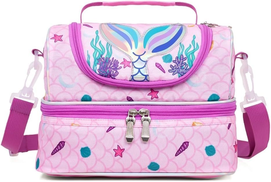 Bento Lunch Bag - Unicorn Pink 7L