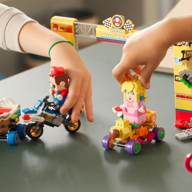 Super Mario Mario Kart Baby Peach & Grand Prix Set (72036)