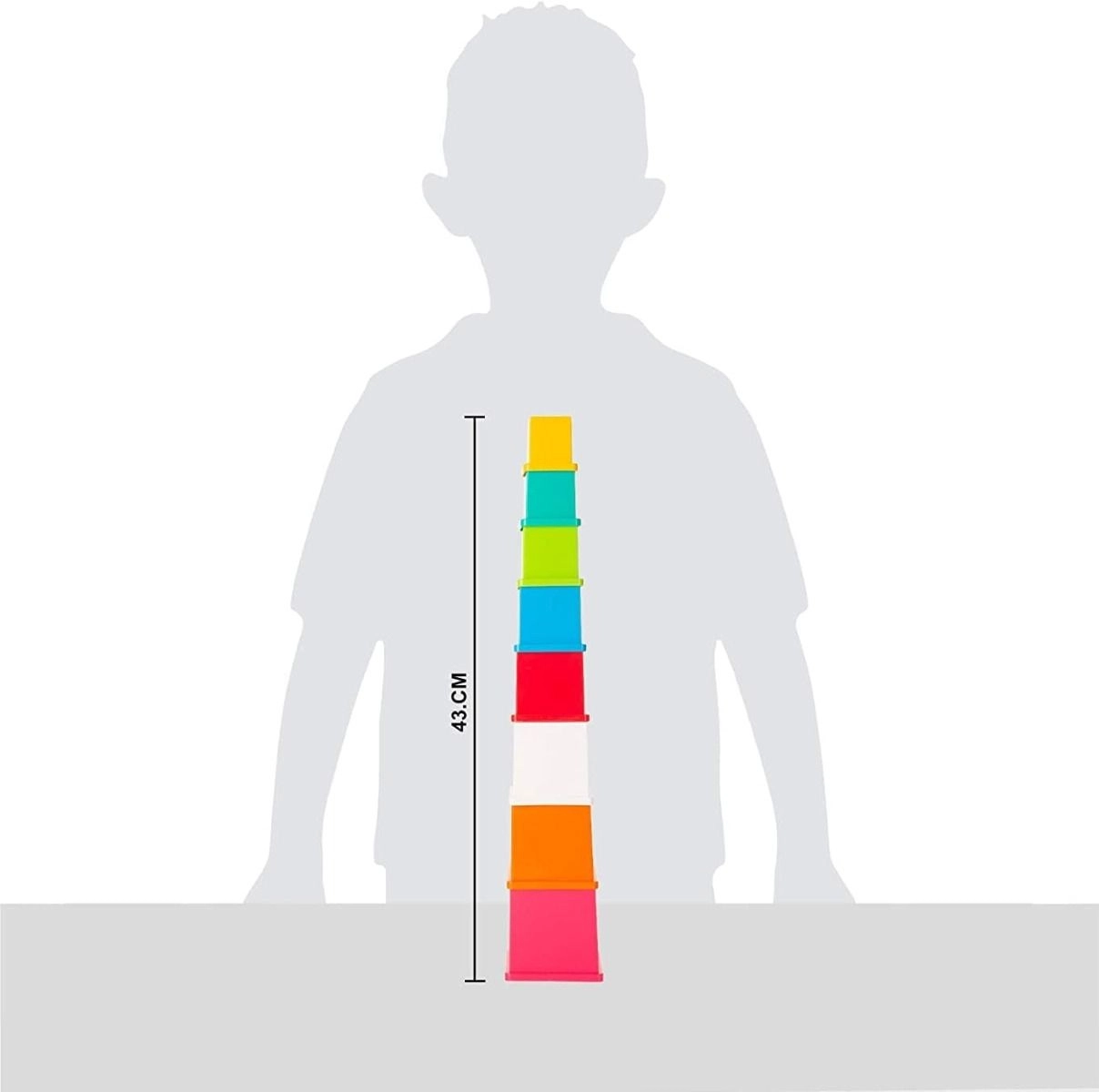 Stacking Drums - 1+ 8 Pieces