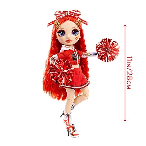 Ruby Anderson Fashion Doll - Red Cheerleader Outfit