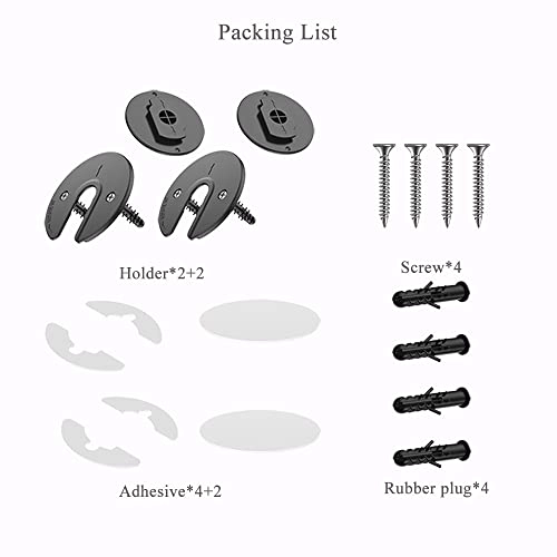 WiFi Router Wall Mount - 2 Pieces Google Wifi mesh 2020 WiFi