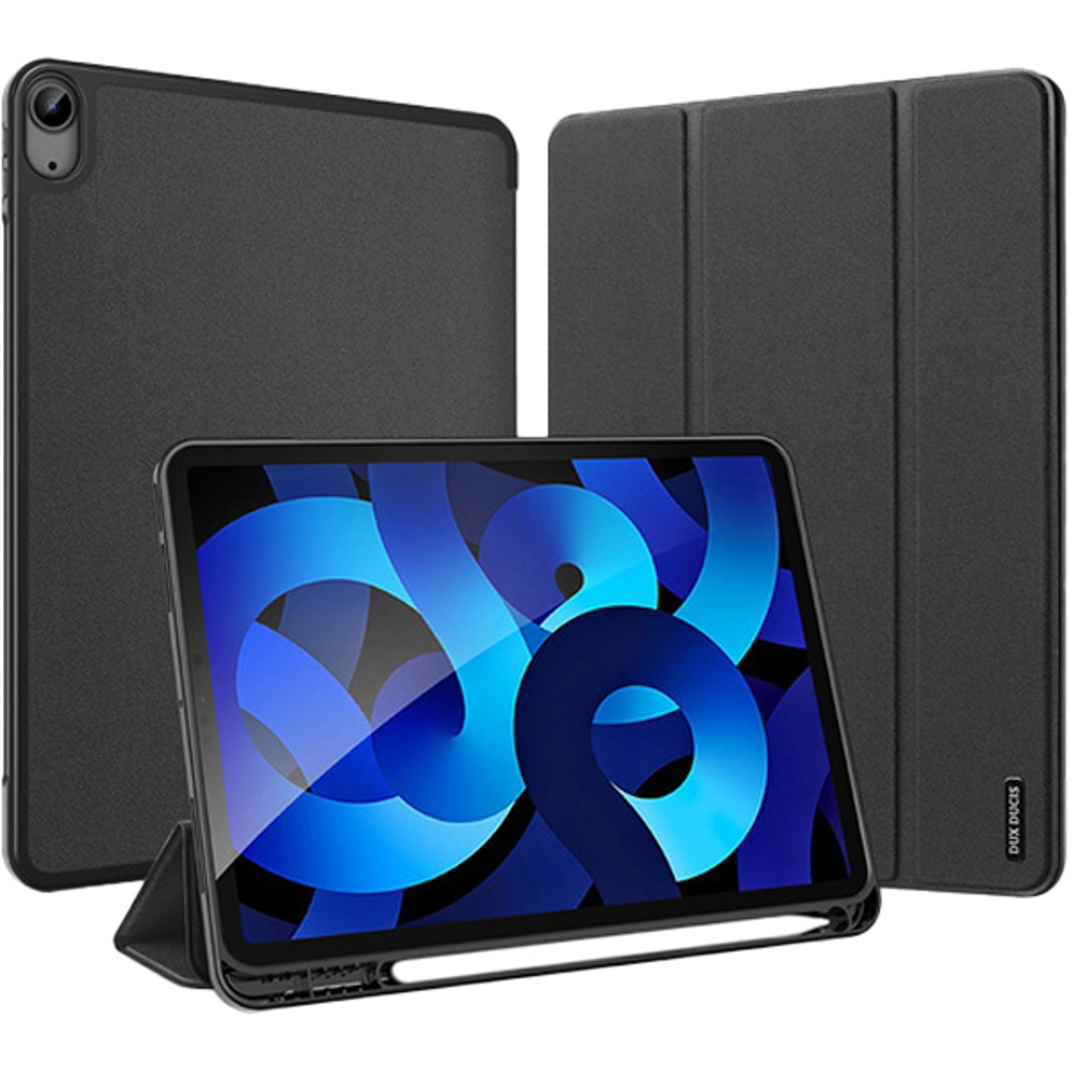 Dux Ducis Folio Case with Pencil Holder and Wake/Sleep Function for iPad Air 4/5 10.9-inch