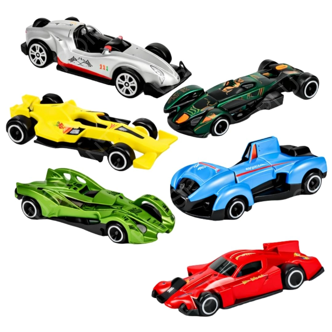 Luminoso international Diecast F1 Car Set - 1:64 6pcs