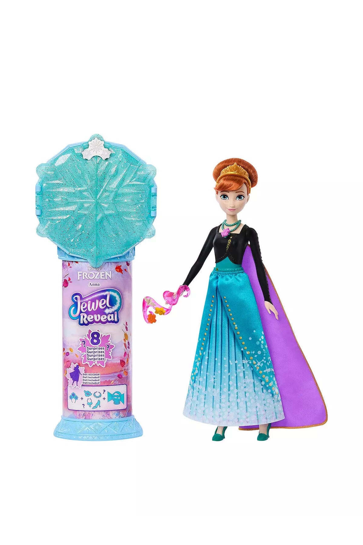 Anna Fashion Doll - Jewel Reveal 8 Surprises