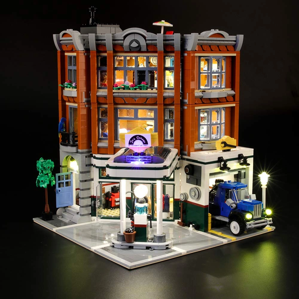 LIGHTAILING Light Set - Creator Expert Corner Garage LED Compatible with Lego 10264