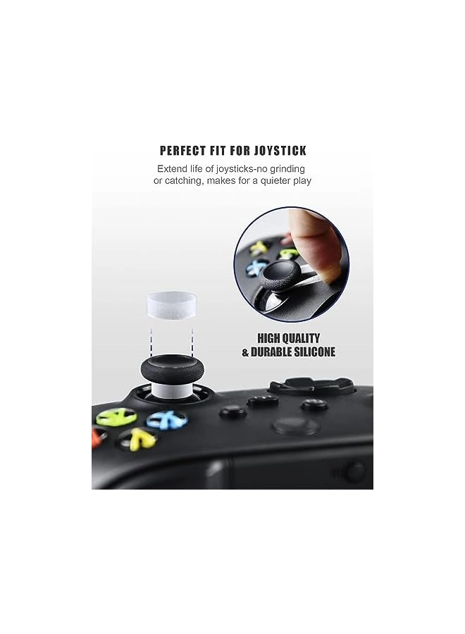 Joystick Protectors - 12 Pcs Transparent Elastic Silicone