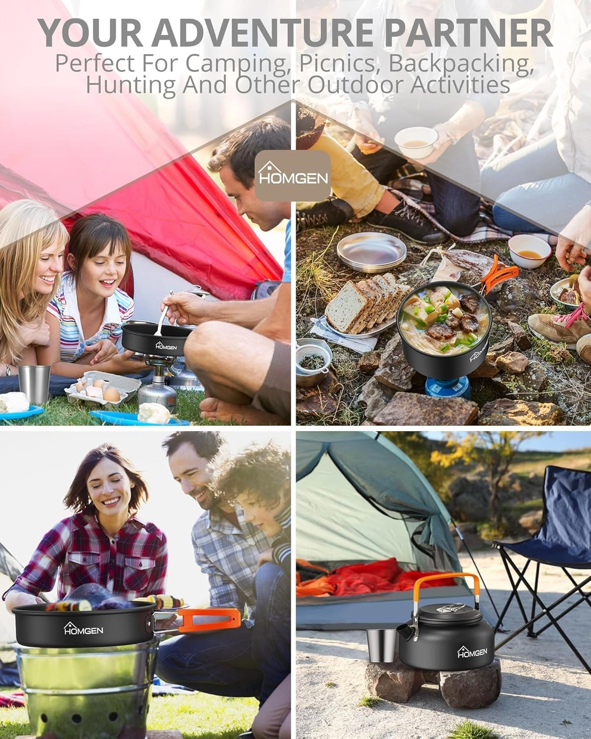 Camping Cooking Set - 16 piece(s)