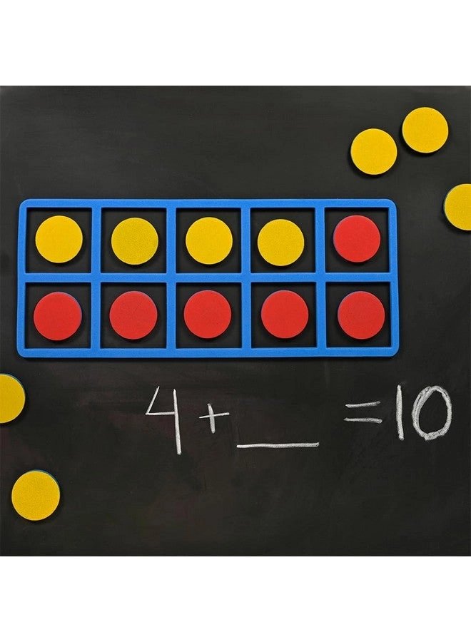 Giant Magnetic Foam Ten Frames - 2 pieces