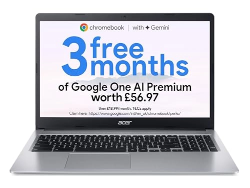 Chromebook 315 CB315-3H-C69K - 15.6'' Celeron N4020 4GB DDR4 64GB eMMC