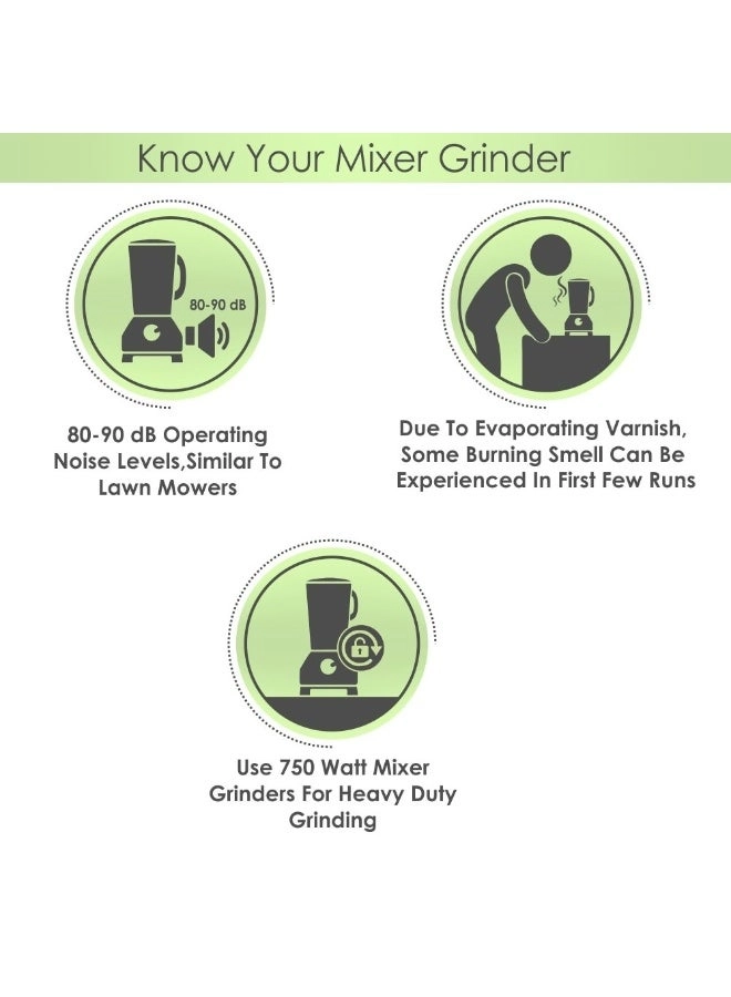 Smart Mixer Grinder - 750 W + Cordial Pressure Cooker - 5 L