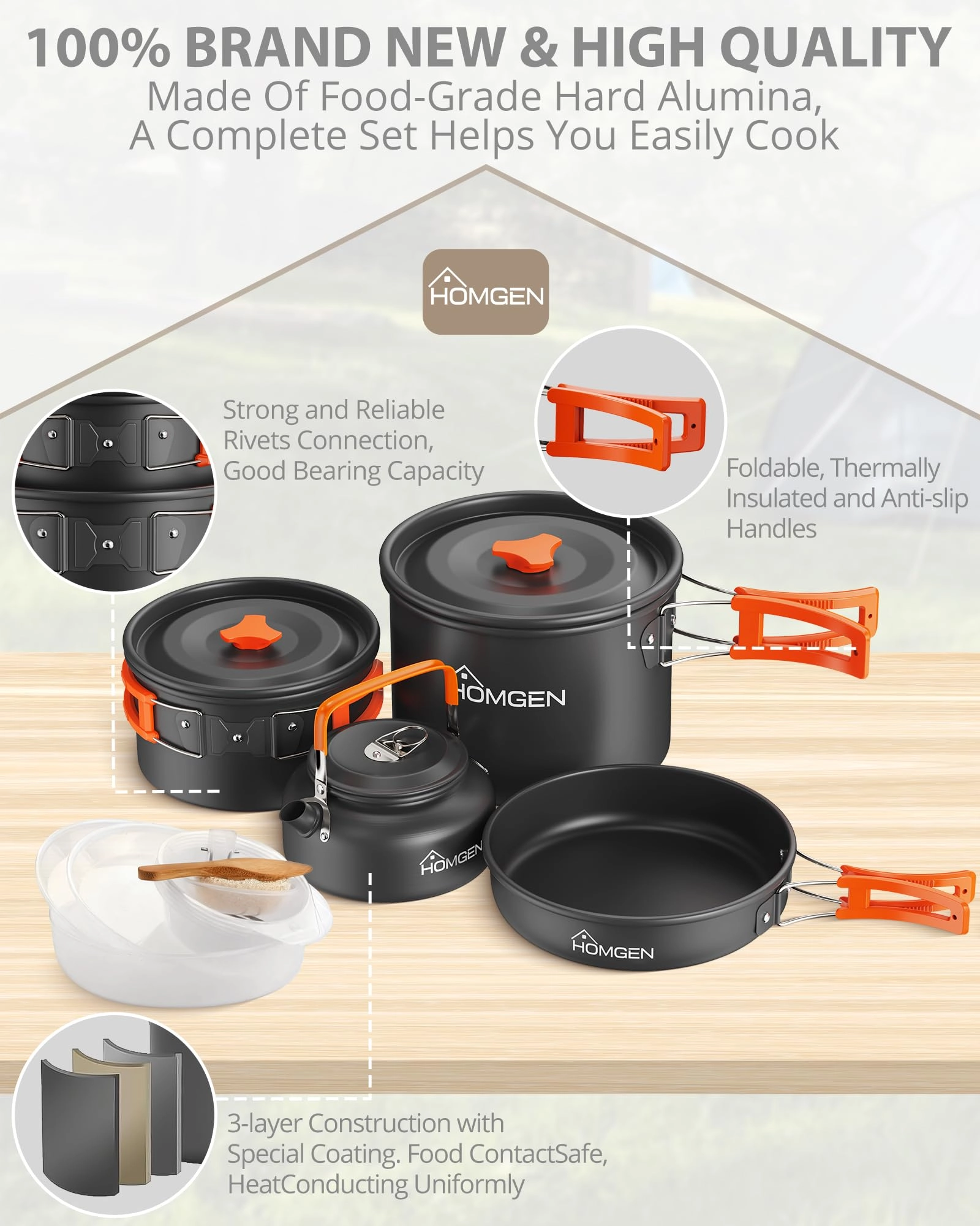 Camping Cooking Set - 16 piece(s)