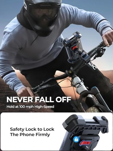Motorcycle Phone Mount - Handlebar 4-7.2" Smartphones
