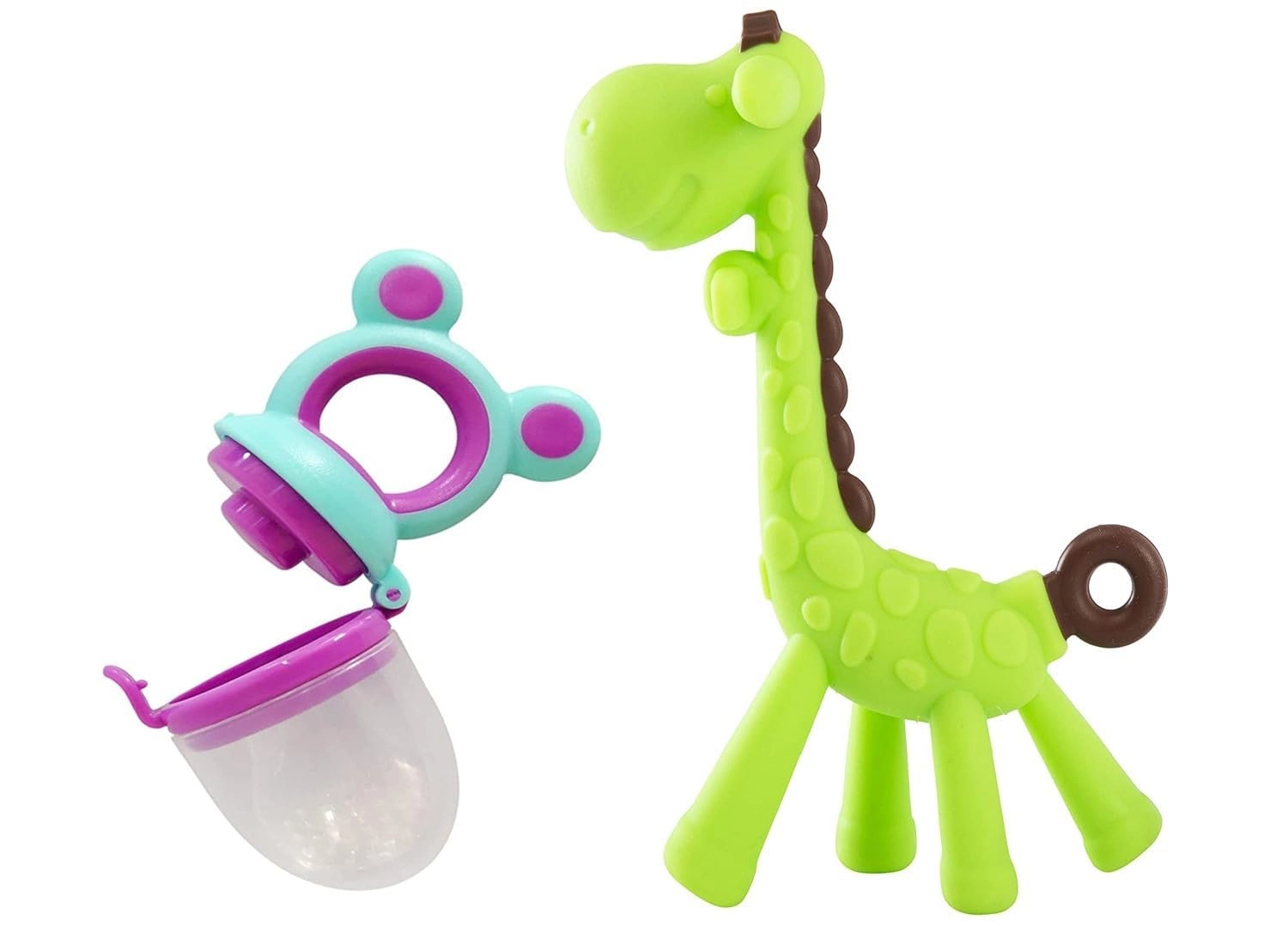 Giraffe Teether - Silicone
