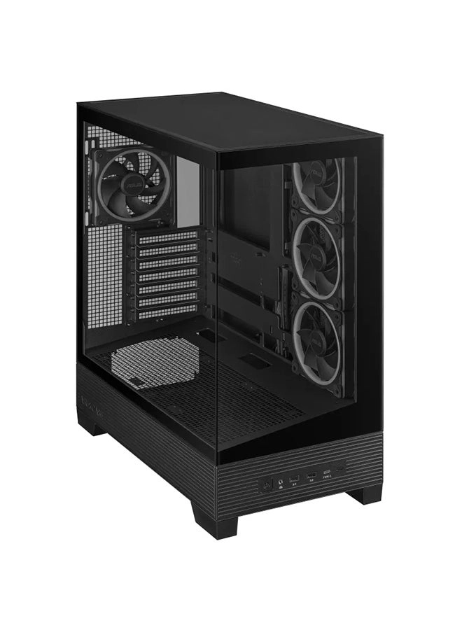 A31 PLUS - Tempered Glass Front & Side Panels ATX Mid Tower