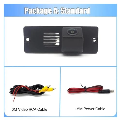 Reverse car rear view camera - Night vision Wired 720 x 540 pixels