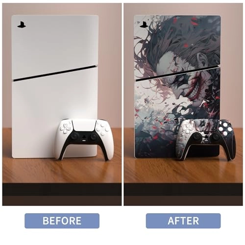 Full Set Skin Stickers - PS5 Slim Disc Edition