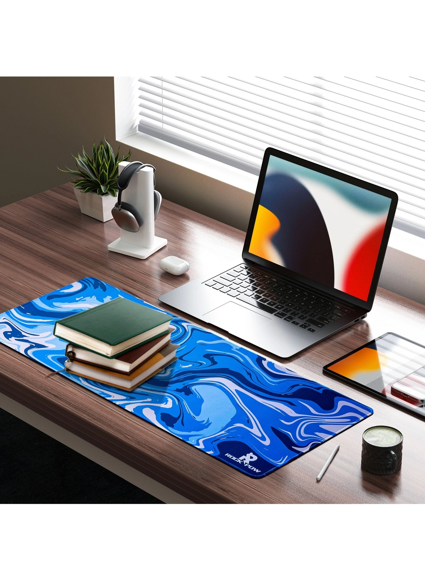 Rock Mousepad - 800 * 300 * 3mm Stitched Edges