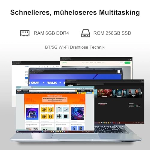 J4105 - 14.1'' Celeron 6GB DDR4 256GB SSD