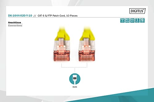 CAT 6 S-FTP patch cord - 2 m