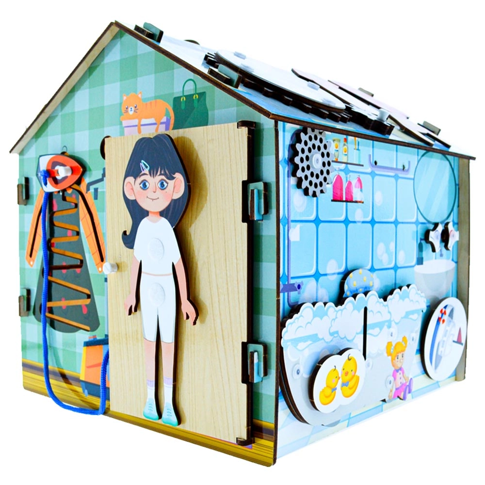 Busy Board Housekeeping - Suitable for 3 years & above 30 pieces