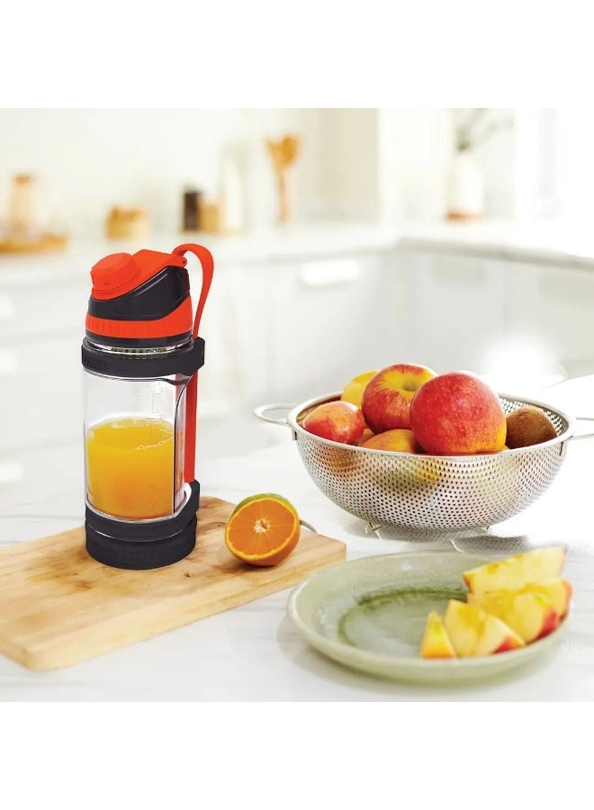 Nutrimix Dual-Spin Blender - Tritan Jar Rechargeable Battery Safety Blade Cover