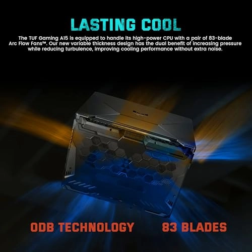 TUF Gaming A15 FA506NFR - 15.6'' Ryzen 7-7435HS 8GB DDR5 512GB SSD