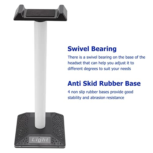 Headset Stand for Desk - RGB Touch Switch Plug and Play