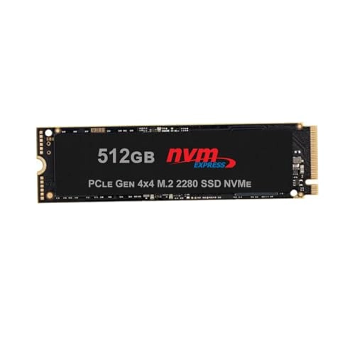 PCIe NVMe Gen 4x4 SSD - 512GB M.2 2280