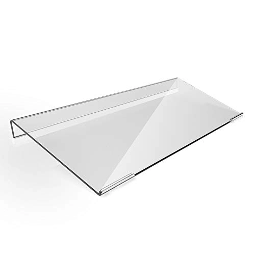 Acrylic Tilted Computer Keyboard Stand