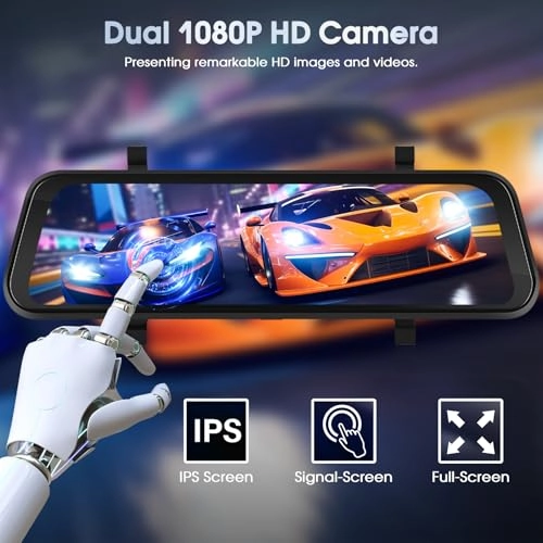 Mirror Dash Cam - 1080P