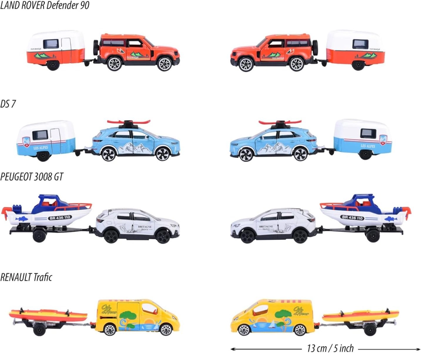 Majorette French Touch Trailer - 1 Piece